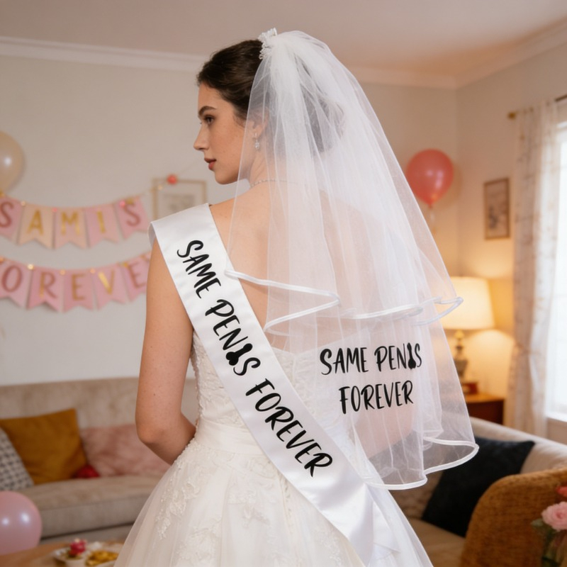 Bride Tribe Sash - 独身最後のパーティー サッシュベール 結婚式 ブライダルシャワー 花嫁 ハネムーン