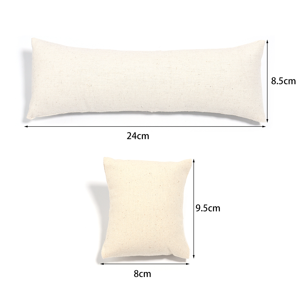 1 個ブレスレット時計ディスプレイ枕ジュエリーバングルクッシ - Ring Bearer Pillow のレビューと価格