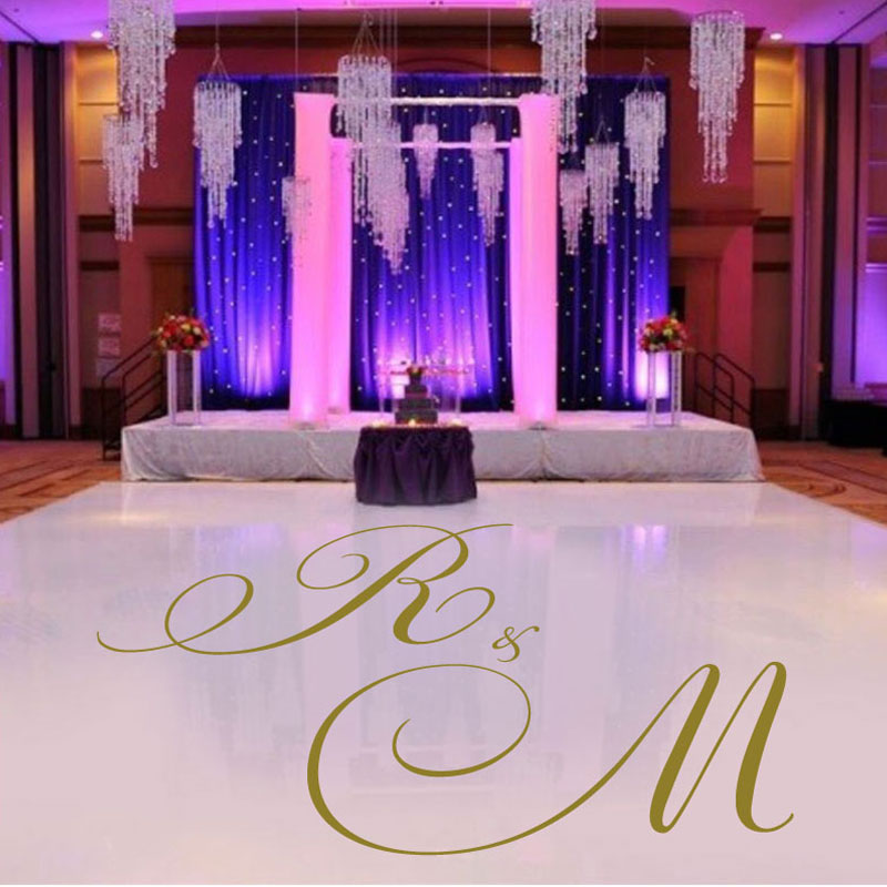 結婚式の床のステッカー,金のビニールの床の装飾,壁,結婚式, - Wedding Package Gold のレビューと価格