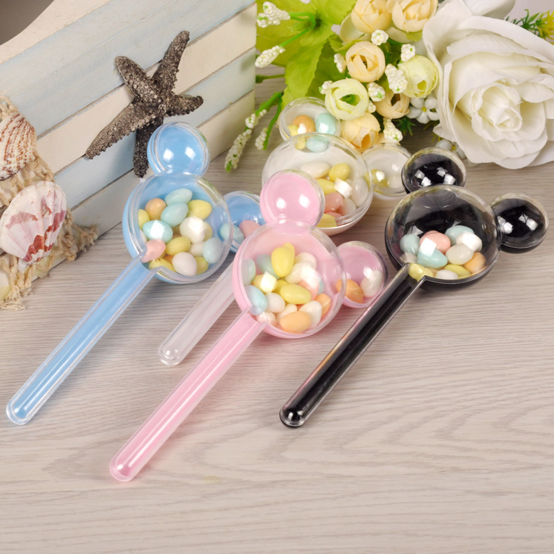 24 ピース/ロットプラスチックキャンディボックスウェディン - Wedding Favor Box のレビューと価格