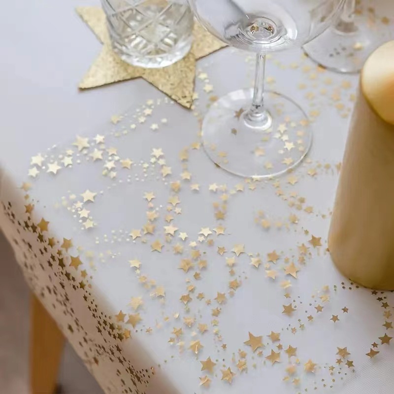 パーティーテーブルランナー ポリエステル繊維 スパークルメタ - Table Runner Sequin のレビューと価格