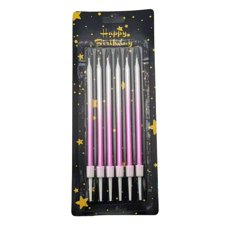 30/50 ボックスグラデーションカラー誕生日キャンドルケー - Wedding Cake Supply のレビューと価格