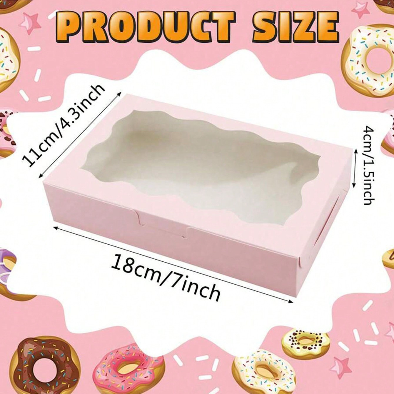 10/30/50 個クラフト紙ケーキキャンディボックス長方形 - Wedding Favor Box のレビューと価格