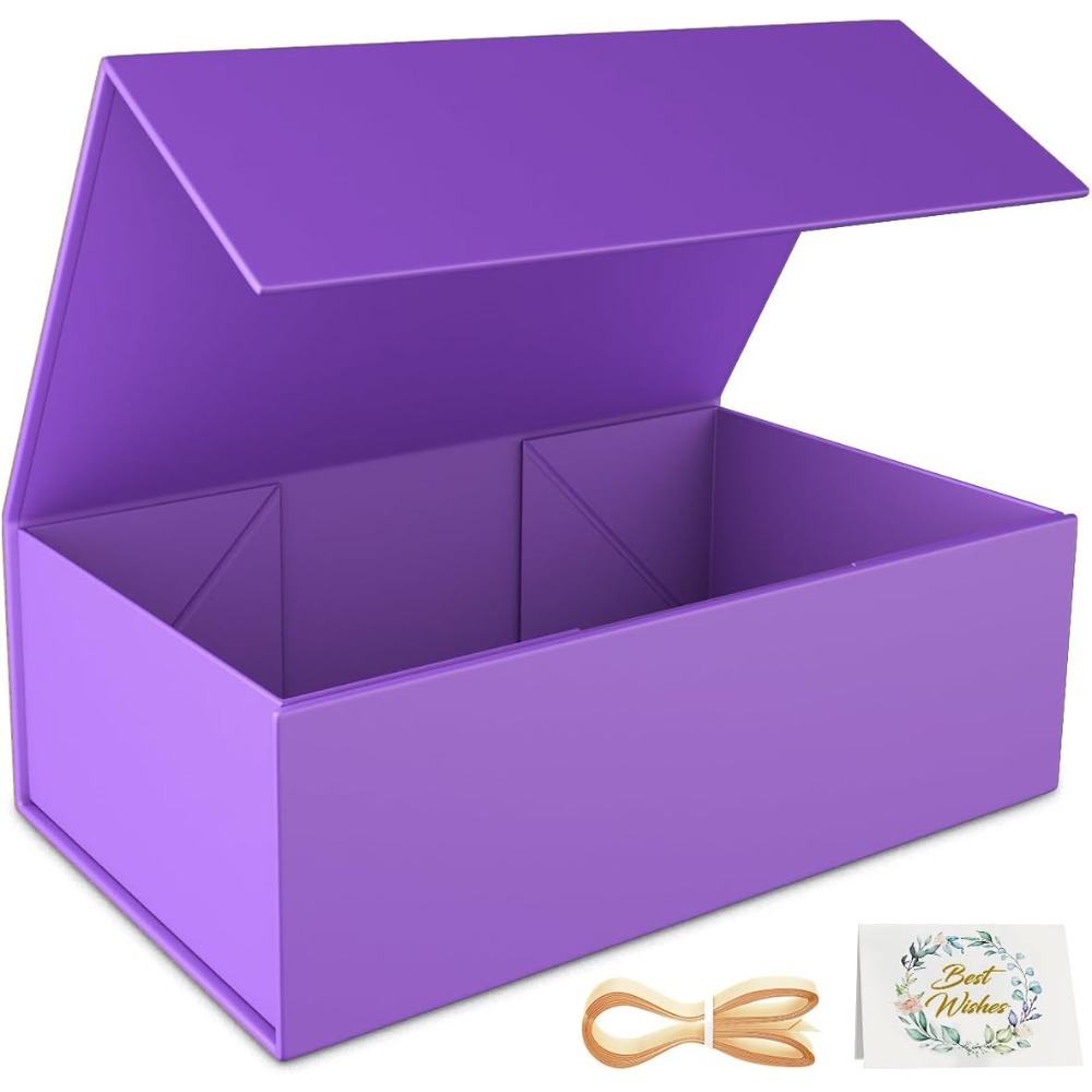 折りたたみ式マグネット開閉ギフトボックス、プレゼント、ブライ - Wedding Favor Box のレビューと価格