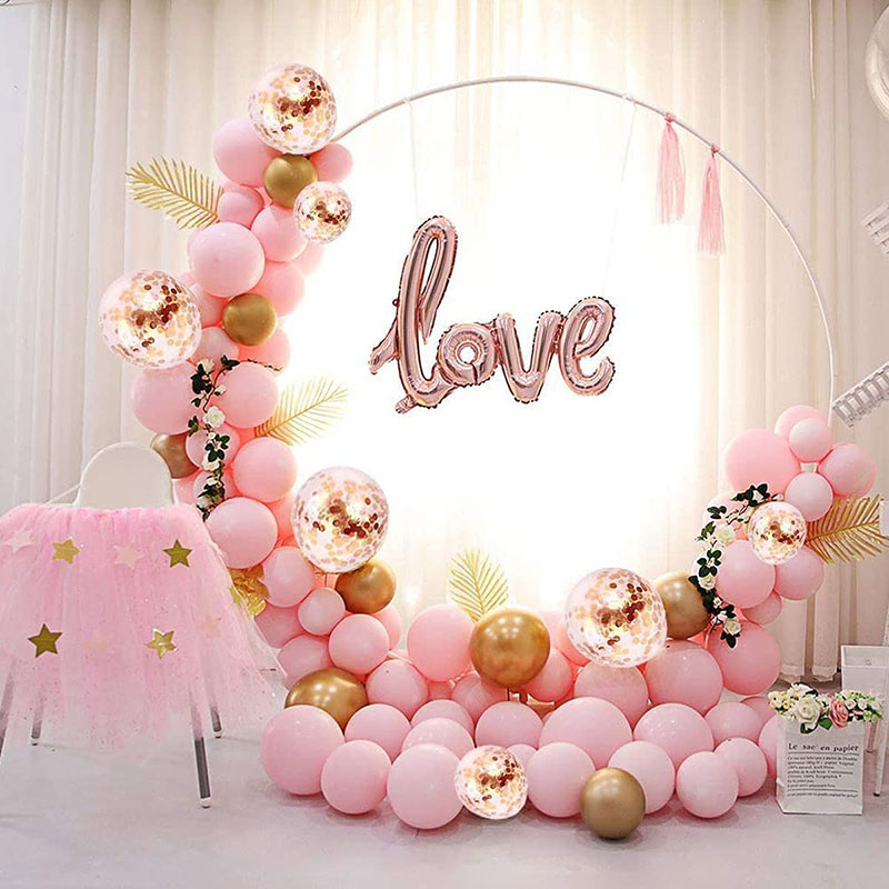 円形のバルーンベース,172/143/94cm,結婚式の装飾 - Wedding Balloon Arch のレビューと価格
