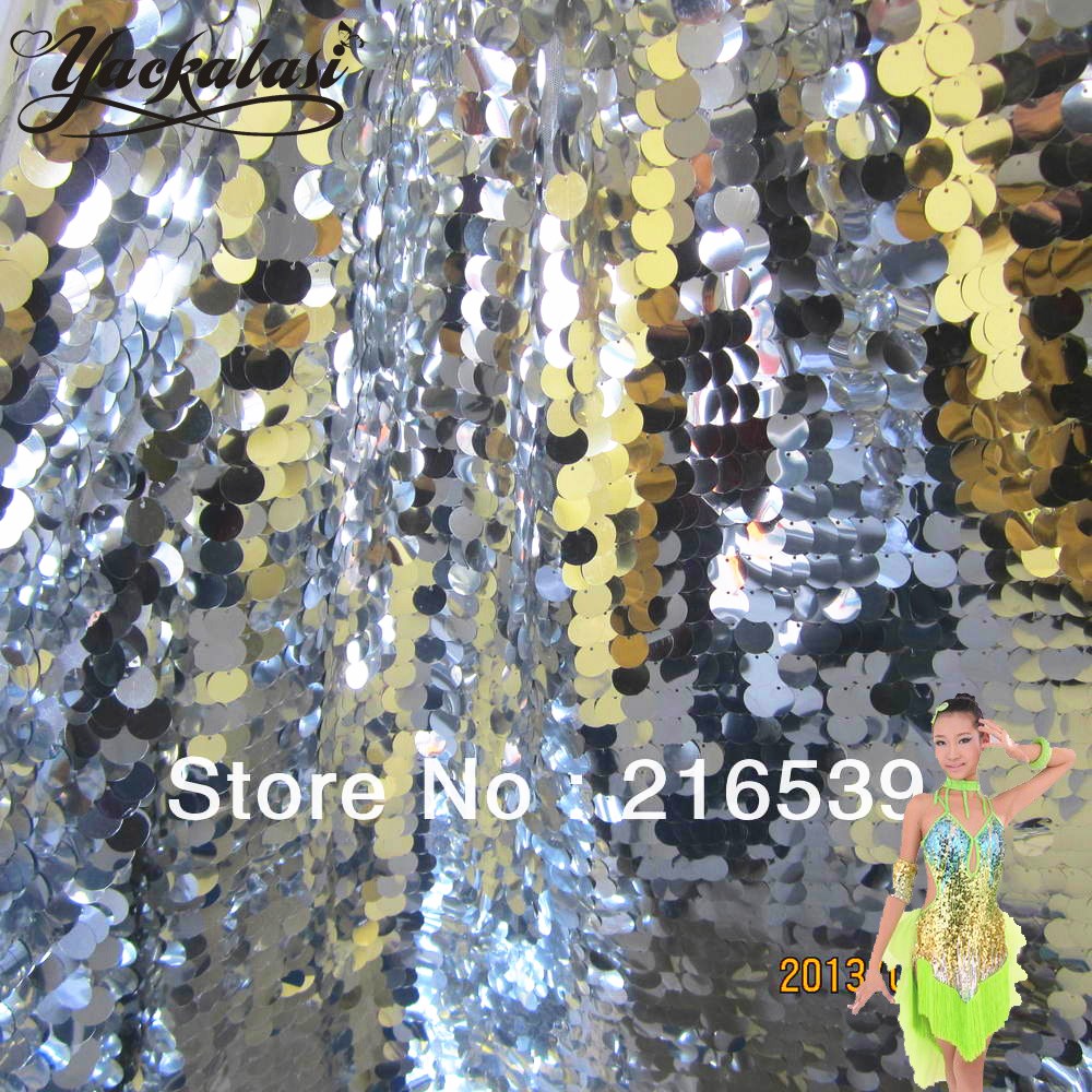 1 ヤードスパンコール付きレース生地大きなスパンコールドレス - Table Runner Sequin のレビューと価格
