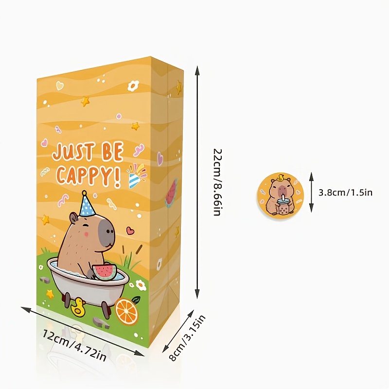 12/24/48 個カピバラキャンディバッグ誕生日パーティー - Wedding Favor Box のレビューと価格