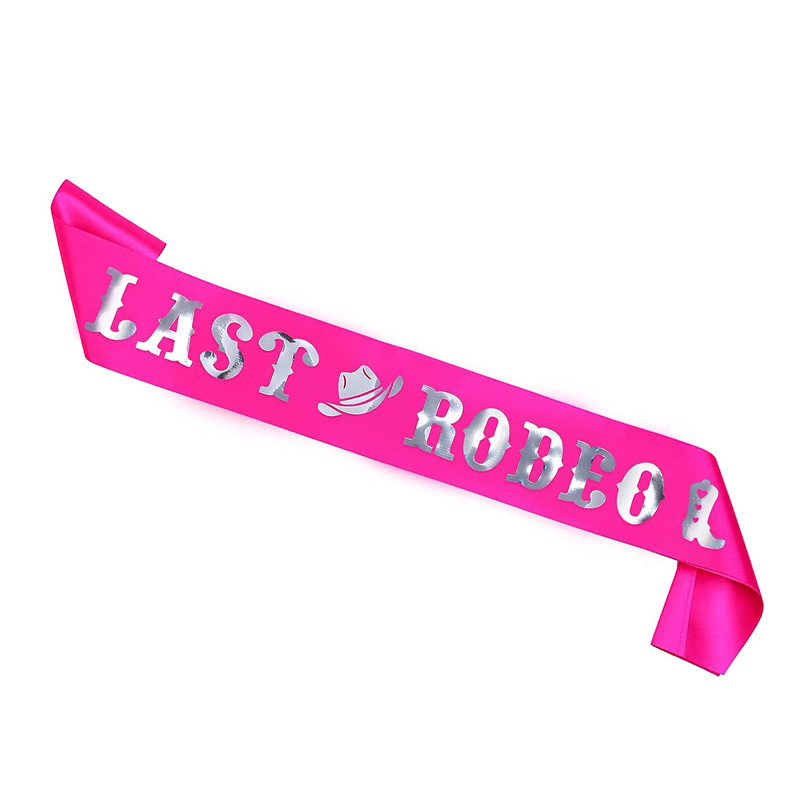 バチェロレッテパーティー用ショルダーストラップサッシ、最後の - Bride Tribe Sash のレビューと価格