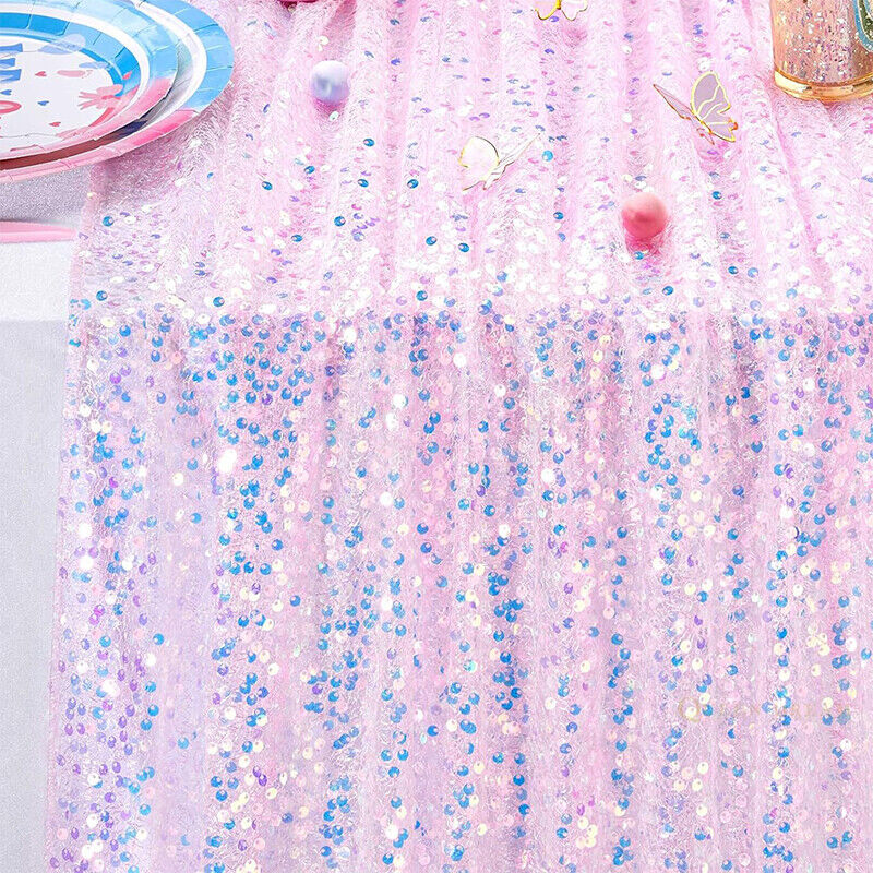 スパークリングスパンコールテーブルランナー誕生日パーティーウ - Table Runner Sequin のレビューと価格