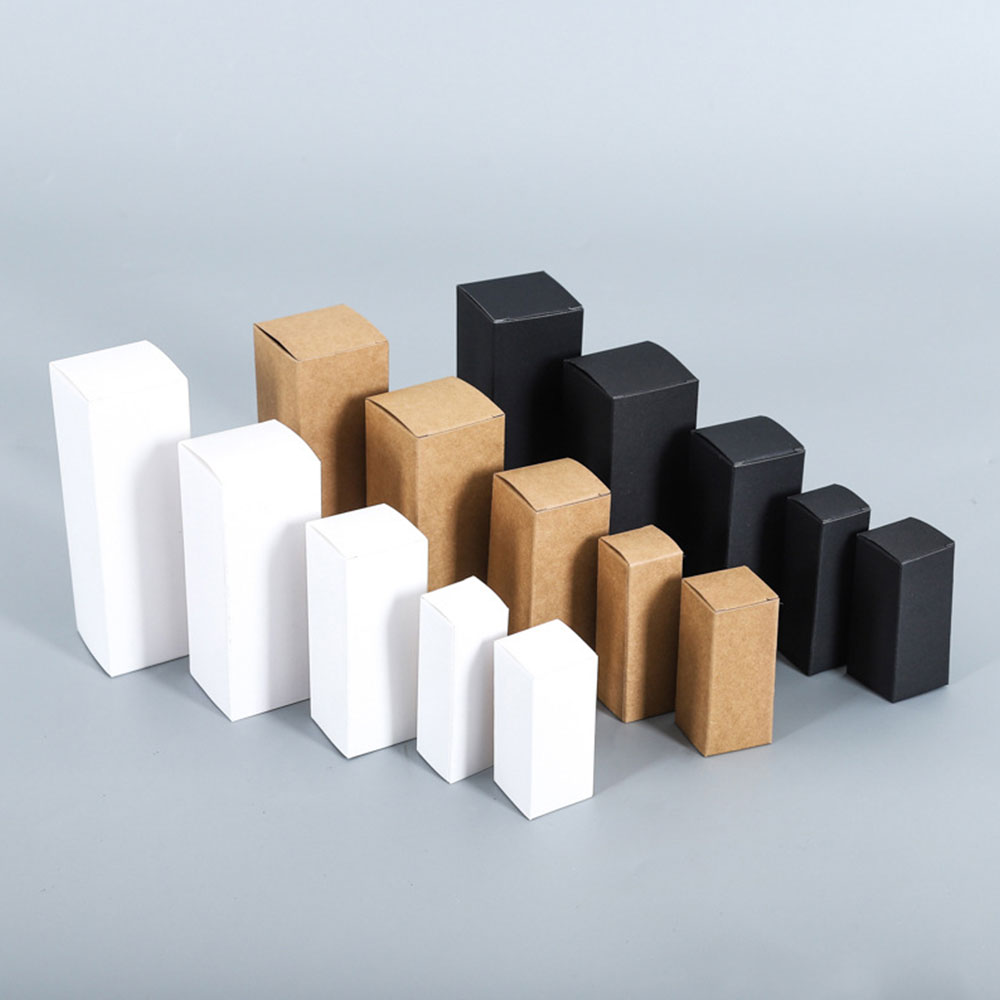 ホワイト段ボールクラフト紙箱、結婚披露宴の好意、クラフトギフ - Wedding Favor Box のレビューと価格
