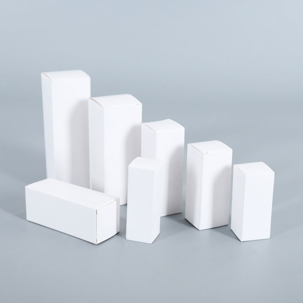 ホワイト段ボールクラフト紙箱、結婚披露宴の好意、クラフトギフ - Wedding Favor Box のレビューと価格
