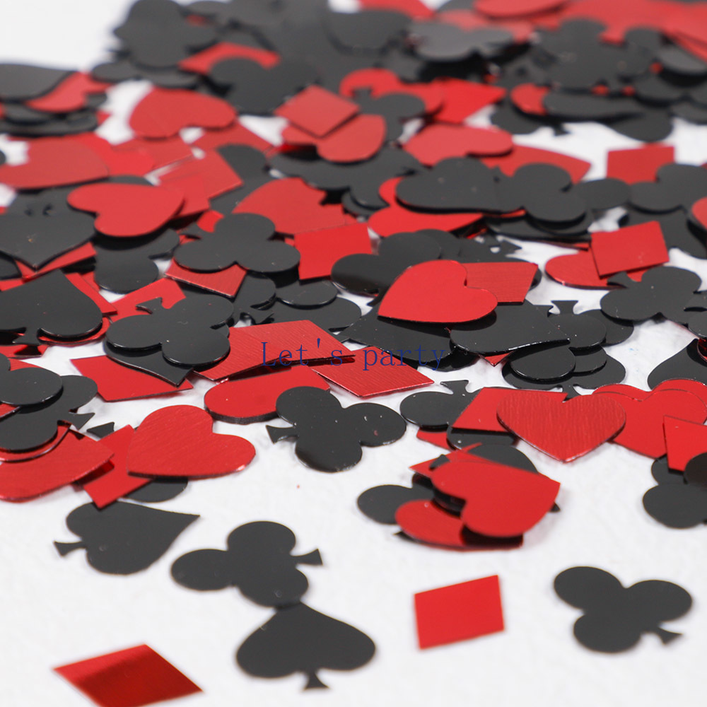 15 グラム/バッグカジノラスベガスポーカーテーマスパンコー - Table Runner Sequin のレビューと価格