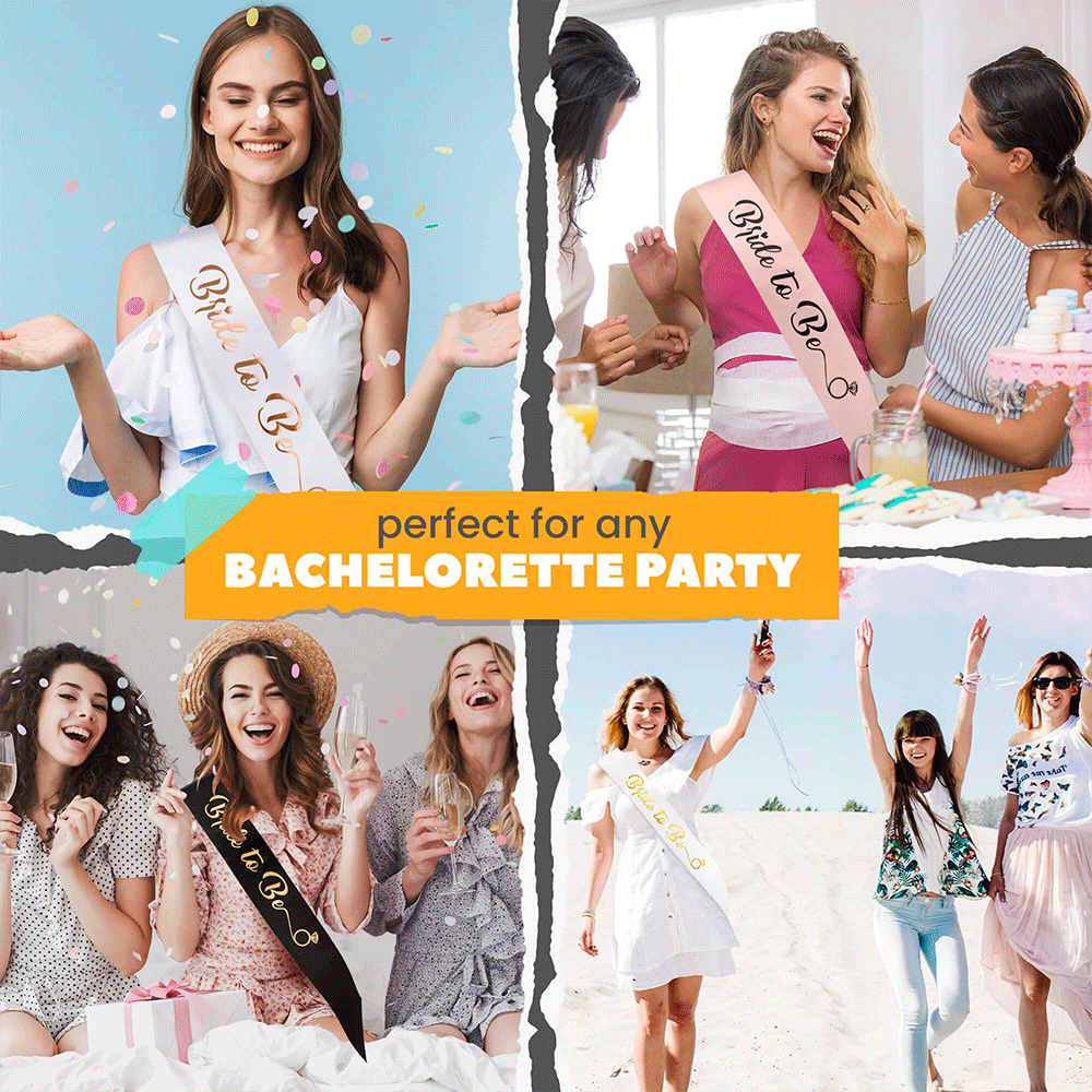 ブライダルシャワー、ブライダルシャワー、結婚式、婚約チーム用 - Bride Tribe Sash のレビューと価格