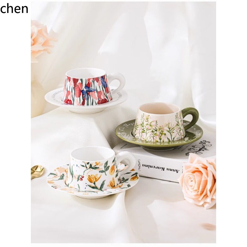 H1 ウェディングギフト レトロで上品なコーヒーカップ＆ソー - Wedding Favor Box のレビューと価格
