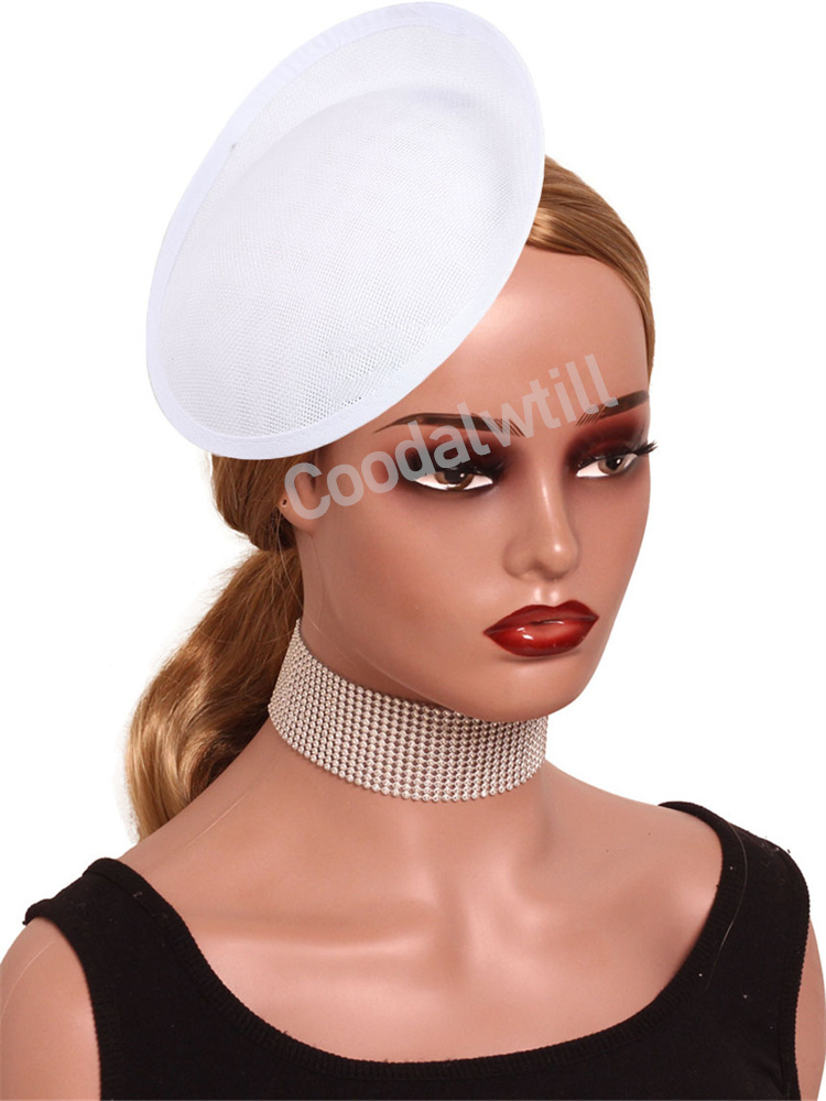 20CM ファシネーターベースハット ヘアクリップ 花嫁 ウ - Wedding Supply Store のレビューと価格