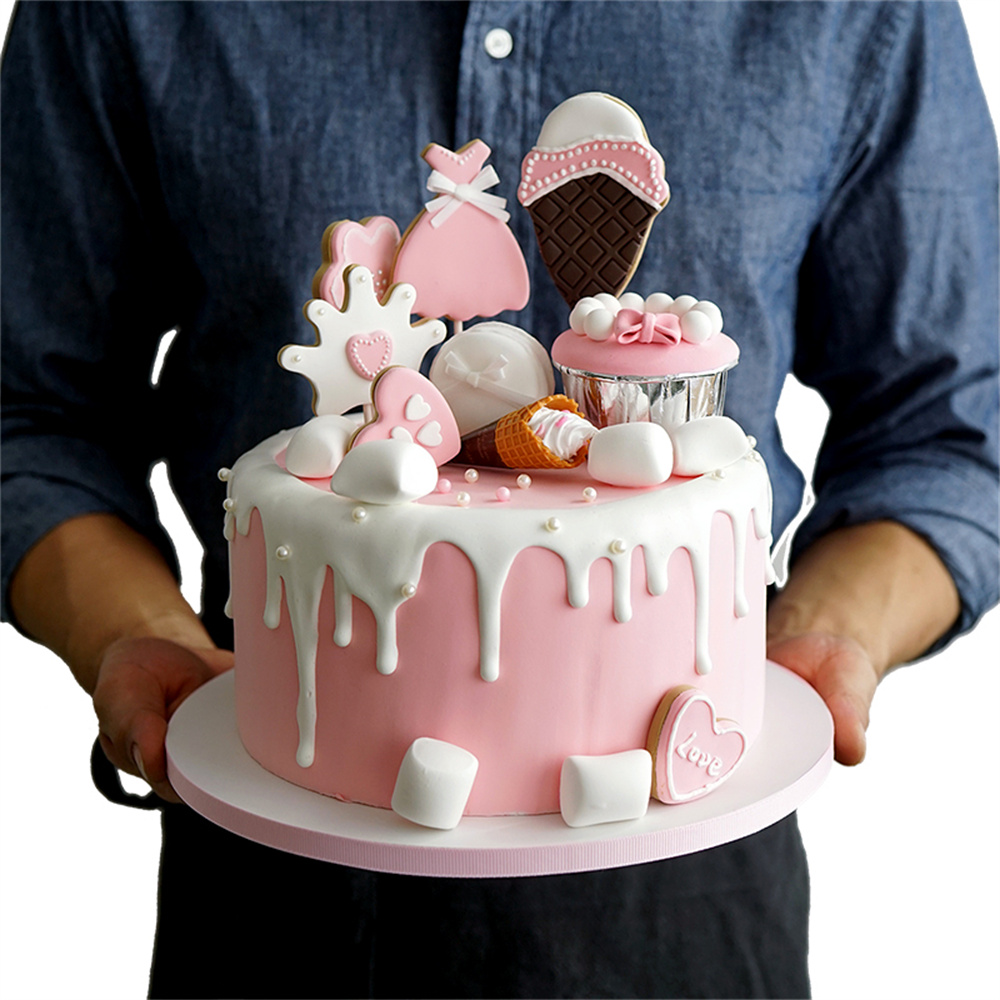 人工シミュレーションケーキ フェイクデザート フードプロップ - Wedding Cake Supply のレビューと価格